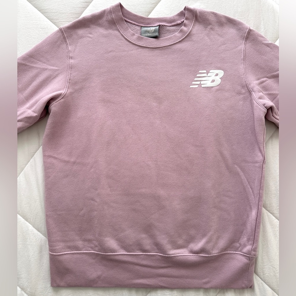 Light Pink New Balance Crewneck